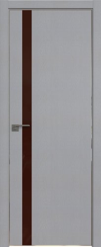 Interiérové dveře bezfalcové - 6STK - Barva: Pine Manhattan Grey, Sklo: Lacobel Brown Lacquer, Hrana Dveří: Matná ze čtyř stran