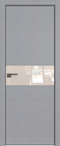 Interiérové dveře bezfalcové - 4STK - Barva: Pine Manhattan Grey, Sklo: Lacobel Mother-of-Pearl Lacquer, Hrana Dveří: Black Edition ze čtyř stran
