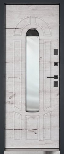 Bezpečnostní dveře venkovní 303. Zariela Glass