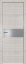 Interiérové dveře bezfalcové - 4Z - Barva: White Ash Crosscut, Sklo: Lacobel Silver Lacquer, Hrana Dveří: Matný Hliník