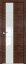 Interiérové dveře bezfalcové - 5Z - Barva: Malaga Cherry Crosscut, Sklo: Lacobel White Lacquer, Hrana Dveří: BLACK EDITION