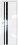 Interiérové dveře bezfalcové - 116LA - Barva: White Luxe, Sklo: Lacobel Silver Lacquer, Hrana Dveří: Matná ze čtyř stran
