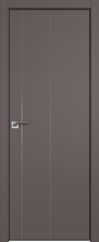 Interiérové dveře bezfalcové - 43SMA - Barva: Black Mat, Hrana Dveří: ABS černý mat ze čtyř stran