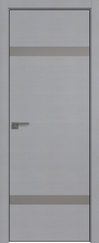 Interiérové dveře bezfalcové - 3STK - Barva: Pine Manhattan Grey, Sklo: Lacobel Silver Lacquer, Hrana Dveří: Black Edition ze čtyř stran