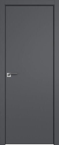 Interiérové dveře bezfalcové - 1SMA - Barva: Pebble Matt, Hrana Dveří: Black Edition ze čtyř stran
