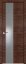 Interiérové dveře bezfalcové - 5Z - Barva: Malaga Cherry Crosscut, Sklo: Lacobel Silver Lacquer, Hrana Dveří: BLACK EDITION