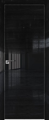 Interiérové dveře bezfalcové - 4STK - Barva: Pine Manhattan Grey, Sklo: Lacobel White Lacquer, Hrana Dveří: Black Edition ze čtyř stran