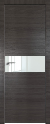 Interiérové dveře bezfalcové - 4Z - Barva: Wenge Crosscut, Sklo: Lacobel Mother-of-Pearl Lacquer, Hrana Dveří: BLACK EDITION