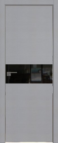 Interiérové dveře bezfalcové - 4STK - Barva: Pine Manhattan Grey, Sklo: Lacobel Black Lacquer, Hrana Dveří: Matná ze čtyř stran