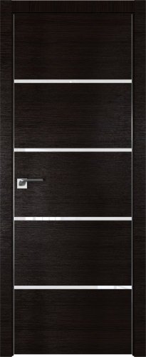 Interiérové dveře bezfalcové - 20Z - Barva: Wenge Crosscut, Sklo: Lacobel White Lacquer, Hrana Dveří: Matný Hliník