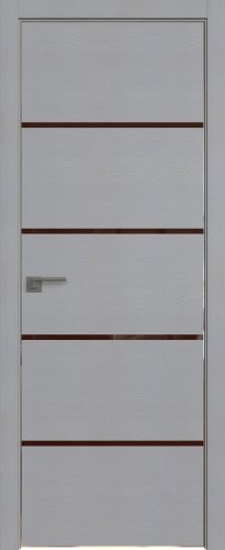 Interiérové dveře bezfalcové - 20STK - Barva: Pine Manhattan Grey, Sklo: Lacobel Brown Lacquer, Hrana Dveří: Matná ze čtyř stran
