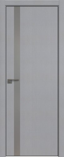 Interiérové dveře bezfalcové - 6STK - Barva: Pine Manhattan Grey, Sklo: Lacobel Silver Lacquer, Hrana Dveří: Black Edition ze čtyř stran