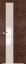 Interiérové dveře bezfalcové - 5Z - Barva: Malaga Cherry Crosscut, Sklo: Lacobel Mother-of-Pearl Lacquer, Hrana Dveří: Matný Hliník