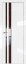 Interiérové dveře bezfalcové - 116LA - Barva: White Luxe, Sklo: Lacobel Silver Lacquer, Hrana Dveří: Matná ze čtyř stran