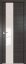 Interiérové dveře bezfalcové - 5Z - Barva: Gray Crosscut, Sklo: Lacobel Mother-of-Pearl Lacquer, Hrana Dveří: BLACK EDITION