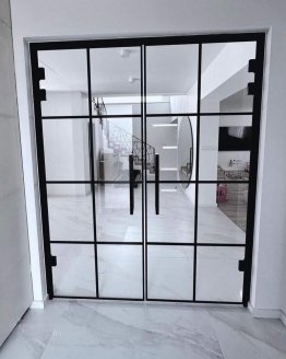 Skleněné dveře na míru LOFT