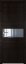 Interiérové dveře bezfalcové - 4Z - Barva: Wenge Crosscut, Sklo: Zrcadlo, Hrana Dveří: BLACK EDITION
