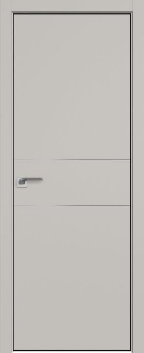 Interiérové dveře bezfalcové - 41SMA - Barva: White Matt, Hrana Dveří: Black Edition ze čtyř stran