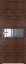 Interiérové dveře bezfalcové - 4Z - Barva: Malaga Cherry Crosscut, Sklo: Zrcadlo, Hrana Dveří: Matný Hliník