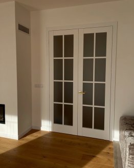 Interiérové dveře ve stylu francouzských oken 