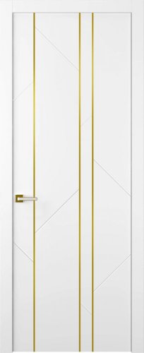 FLEX1 WHITE Gold molding