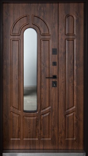 Bezpečnostní dveře venkovní Zariela Glass Red 1200 COTTAGE