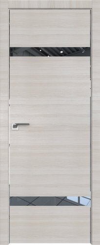 Interiérové dveře bezfalcové - 3Z - Barva: Gray Crosscut, Sklo: Zrcadlo, Hrana Dveří: Matný Hliník