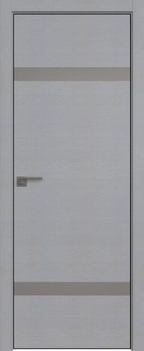 Interiérové dveře bezfalcové - 3STK - Barva: Pine Manhattan Grey, Sklo: Lacobel Silver Lacquer, Hrana Dveří: Black Edition ze čtyř stran