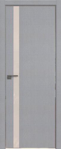 Interiérové dveře bezfalcové - 6STK - Barva: Pine Manhattan Grey, Sklo: Lacobel Mother-of-Pearl Lacquer, Hrana Dveří: Matná ze čtyř stran