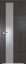 Interiérové dveře bezfalcové - 5Z - Barva: Gray Crosscut, Sklo: Lacobel Silver Lacquer, Hrana Dveří: Matný Hliník