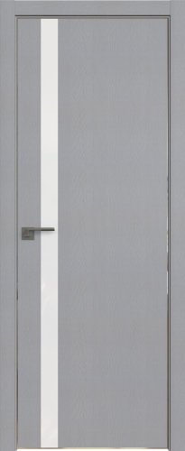 Interiérové dveře bezfalcové - 6STK - Barva: Pine Red Glossy, Sklo: Lacobel White Lacquer, Hrana Dveří: Matná ze čtyř stran