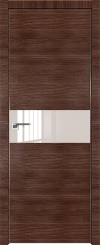 Interiérové dveře bezfalcové - 4Z - Barva: Wenge Crosscut, Sklo: Lacobel Mother-of-Pearl Lacquer, Hrana Dveří: BLACK EDITION
