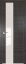 Interiérové dveře bezfalcové - 5Z - Barva: White Ash Crosscut, Sklo: Lacobel Silver Lacquer, Hrana Dveří: BLACK EDITION