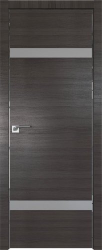 Interiérové dveře bezfalcové - 3Z - Barva: White Ash Crosscut, Sklo: Zrcadlo, Hrana Dveří: Matný Hliník