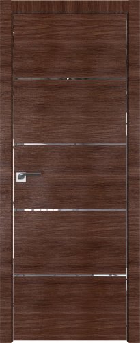 Interiérové dveře bezfalcové - 7Z - Barva: Capiccino Crosscut, Hrana Dveří: BLACK EDITION