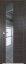 Interiérové dveře bezfalcové - 5Z - Barva: White Ash Crosscut, Sklo: Lacobel White Lacquer, Hrana Dveří: BLACK EDITION