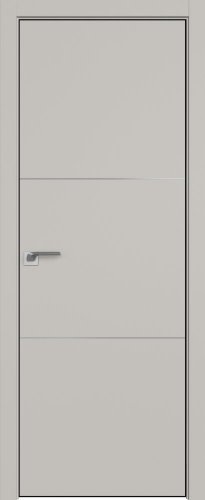 Interiérové dveře bezfalcové - 44SMA - Barva: Gray Matt, Hrana Dveří: Black Edition ze čtyř stran