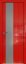 Interiérové dveře bezfalcové - 5STK - Barva: Pine Red Glossy, Sklo: Lacobel Silver Lacquer, Hrana Dveří: Black Edition ze čtyř stran