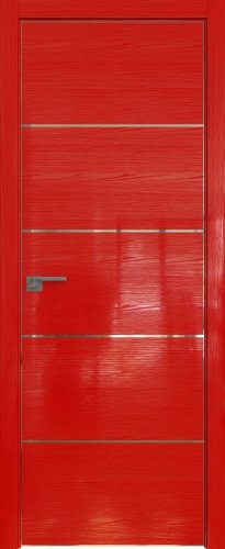 Interiérové dveře bezfalcové - 7STK - Barva: Pine Red Glossy, Hrana Dveří: Matná ze čtyř stran