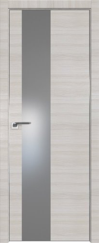 Interiérové dveře bezfalcové - 5Z - Barva: Capiccino Crosscut, Sklo: Lacquer Classic, Hrana Dveří: BLACK EDITION