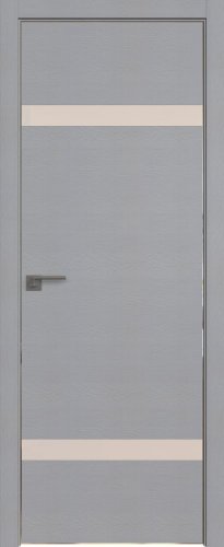 Interiérové dveře bezfalcové - 3STK - Barva: Pine Manhattan Grey, Sklo: Lacobel Silver Lacquer, Hrana Dveří: Matná ze čtyř stran