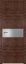 Interiérové dveře bezfalcové - 4Z - Barva: Malaga Cherry Crosscut, Sklo: Lacobel Silver Lacquer, Hrana Dveří: Matný Hliník