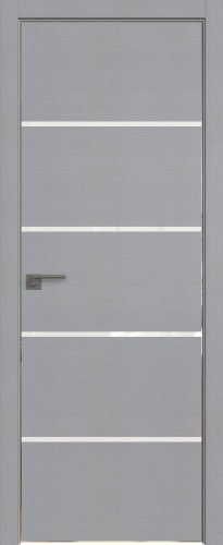 Interiérové dveře bezfalcové - 20STK - Barva: Pine Manhattan Grey, Sklo: Lacobel Black Lacquer, Hrana Dveří: Black Edition ze čtyř stran