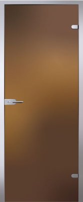 Prosklené dveře Light Bronz Matt