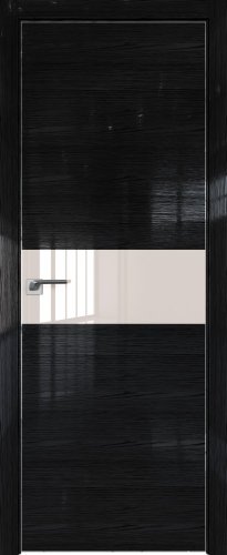 Interiérové dveře bezfalcové - 4STK - Barva: Pine Red Glossy, Sklo: Lacobel Brown Lacquer, Hrana Dveří: Black Edition ze čtyř stran