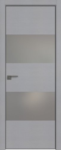 Interiérové dveře bezfalcové - 10STK - Barva: Pine Manhattan Grey, Sklo: Lacobel Silver Lacquer, Hrana Dveří: Black Edition ze čtyř stran