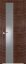 Interiérové dveře bezfalcové - 5Z - Barva: Malaga Cherry Crosscut, Sklo: Lacobel Silver Lacquer, Hrana Dveří: Matný Hliník