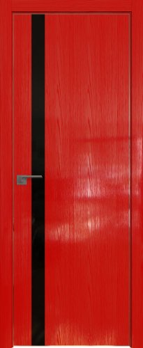 Interiérové dveře bezfalcové - 6STK - Barva: Pine Red Glossy, Sklo: Lacobel White Lacquer, Hrana Dveří: Matná ze čtyř stran
