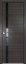 Interiérové dveře bezfalcové - 6Z - Barva: Gray Crosscut, Sklo: Lacobel Silver Lacquer, Hrana Dveří: Matný Hliník