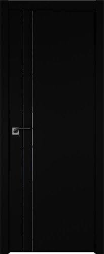 Interiérové dveře bezfalcové - 42SMK - Barva: White Matt, Hrana Dveří: Black Edition ze čtyř stran